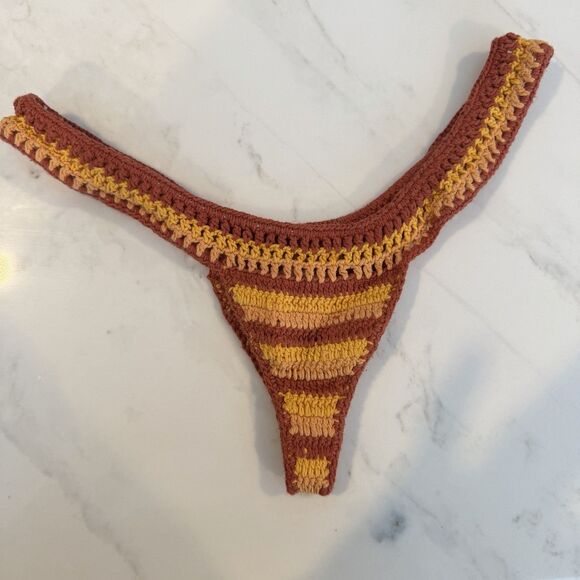 Akoia Swim Crochet Bikini NWT XS Retail $180 - Picture 3 of 7